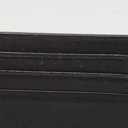 Pre Owned Montblanc Black Leather Meisterstuck Card Holder 6CC