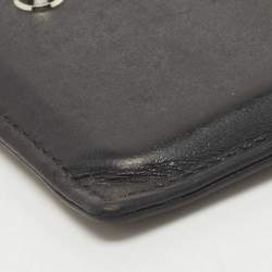 Pre Owned Montblanc Black Leather Meisterstuck Card Holder 6CC