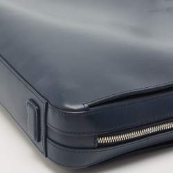 Montblanc Blue Leather Meisterstuck Sartorial Slim Document Case