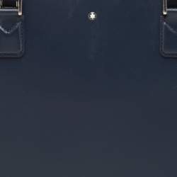 Montblanc Blue Leather Meisterstuck Sartorial Slim Document Case