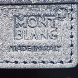 Montblanc Blue Leather Meisterstuck Sartorial Slim Document Case