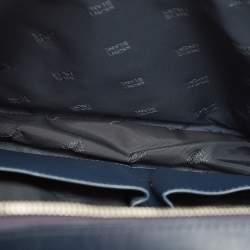 Montblanc Blue Leather Meisterstuck Sartorial Slim Document Case