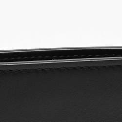 Pre Owned Montblanc Black Leather Meisterstuck Business Card Case