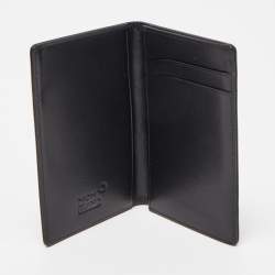 Pre Owned Montblanc Black Leather Meisterstück Business Card Holder