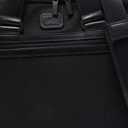 Montblanc Black Nylon and Leather My Nightflight Briefcase Bag