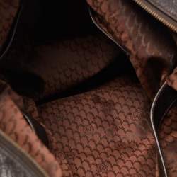 Montblanc Dark Brown Soft Grained Leather Meisterstuck Pocket Tote
