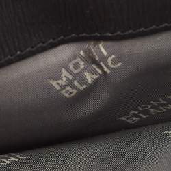 Pre Owned Montblanc Black Leather Westside Business Card Holder