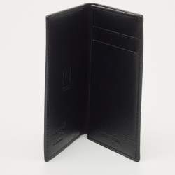 Pre Owned Montblanc Black Leather Westside Business Card Holder