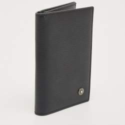 Pre Owned Montblanc Black Leather Westside Business Card Holder