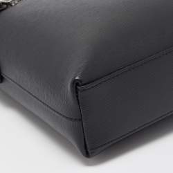 Pre Owned Montblanc Black Leather 4810 Westside Slim Document Case
