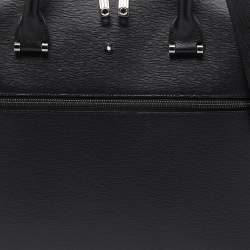 Pre Owned Montblanc Black Leather 4810 Westside Slim Document Case
