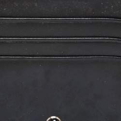 Pre Owned Montblanc Black Leather Meisterstuck Card Holder 6CC