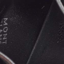 Pre Owned Montblanc Black Leather Meisterstuck Card Holder 6CC