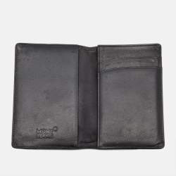 Montblanc Black Leather Meisterstück Business Card Holder