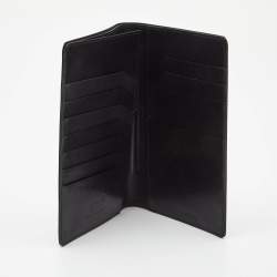 Pre Owned Montblanc Black Leather Meisterstuck Passport Holder