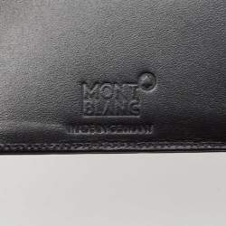 Montblanc Black Leather Meisterstück Bifold Wallet 