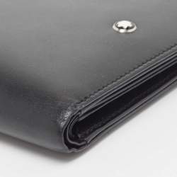 Montblanc Black Leather Meisterstück Bifold Wallet 