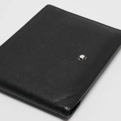 Montblanc Black Leather Meisterstück Bifold Wallet 