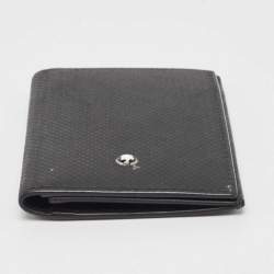 Pre Owned Montblanc Black Leather Business Card Holder