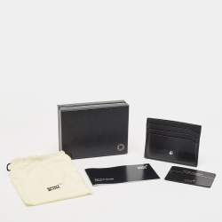 Montblanc Black Leather Meisterstuck Card Holder 6CC