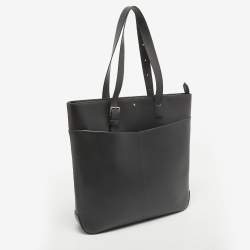 Montblanc Grey Leather Sartorial Vertical Tote