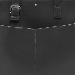Montblanc Grey Leather Sartorial Vertical Tote