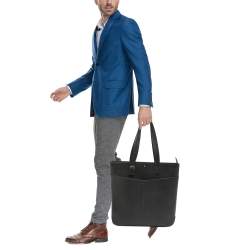 Montblanc Grey Leather Sartorial Vertical Tote