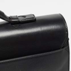 Montblanc Black Leather Meisterstück Urban Briefcase