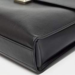 Montblanc Black Leather Meisterstück Urban Briefcase