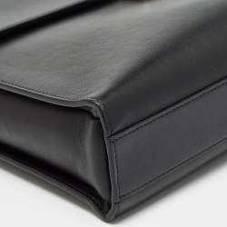 Montblanc Black Leather Meisterstück Urban Briefcase