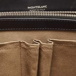 Montblanc Black Leather Meisterstück Urban Briefcase