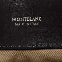 Montblanc Black Leather Meisterstück Urban Briefcase