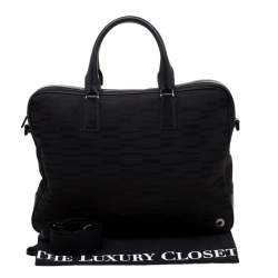Montblanc Black Nylon Meisterstuck Briefcase