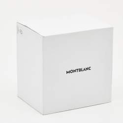 Montblanc Gray Glacier Pattern Ceramic Stainless Steel 1858 Iced Sea MB130793 Men's Wristwatch 41 mm