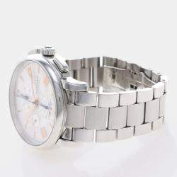 Pre Owned ساعة يد رجالية مون بلان 4810 114856 أوتوماتيكية فضية ستانلس ستيل 43 مم