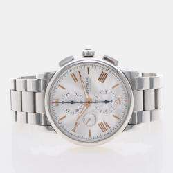 Pre Owned ساعة يد رجالية مون بلان 4810 114856 أوتوماتيكية فضية ستانلس ستيل 43 مم