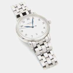 Pre Owned Montblanc Star Legacy Automatic White Stainless Steel Men's Wristwatch 38 mm