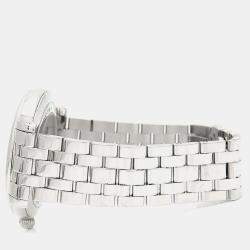 Pre Owned Montblanc Star Legacy Automatic White Stainless Steel Men's Wristwatch 38 mm