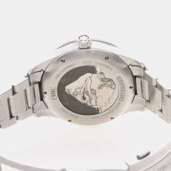 Pre Owned Montblanc 1858 Iced Sea 129369 Automatic Stainless Steel Men's Wristwatch 42 mm