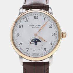 Pre Owned Montblanc Star Legacy  117580 Automatic Rose Gold Stainless Steel Men's Wristwatch 42 mm