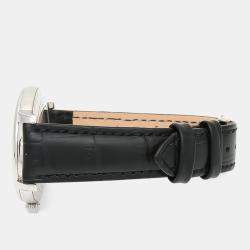 Pre Owned ساعة يد رجالية مون بلان ستار ستانلس ستيل أوتوماتيك 39 مم