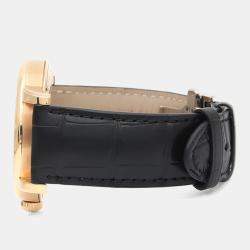 مملوكة مسبقًا ساعة يد رجالية مون بلان 4810 أوتوماتيكية ذهبية صفراء 42 مم