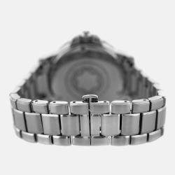 Pre Owned Montblanc Sport GMT 7061 Automatic Stainless Steel Men's Wristwatch 41mm