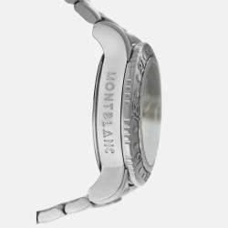 Pre Owned Montblanc Sport GMT 7061 Automatic Stainless Steel Men's Wristwatch 41mm