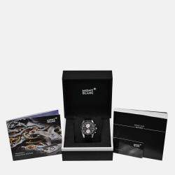 Pre Owned Montblanc Timewalker 119941 Automatic Stainless Steel Men's Wristwatch 41mm