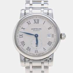 Pre Owned Montblanc Star 7327 Automatic Stainless Steel Men's Wristwatch 39mm