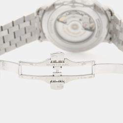 Pre Owned Montblanc Tradition 132433 Automatic Stainless Steel Men's Wristwatch 40mm