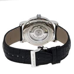 Montblanc Silver Stainless Steel Star Quantiéme Complet 7241 Men's Wristwatch 42 mm