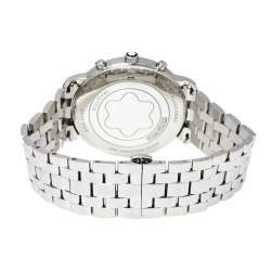 Montblanc Black Stainless Steel Tradition 7374 Men's Wristwatch 42 mm