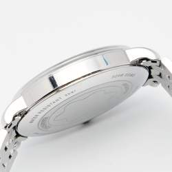 Montblanc Black Stainless Steel Tradition 7374 Men's Wristwatch 42 mm